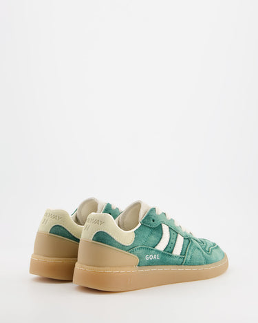 BASKETS FEMME GOAL VERT VERT