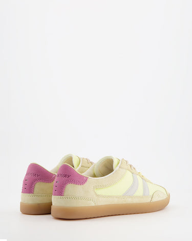 BASKETS FEMME KIZUNA JAUNE JAUNE