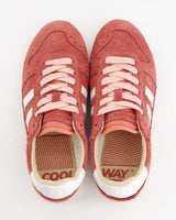BASKETS FEMME SWITZER ROUGE ROUGE