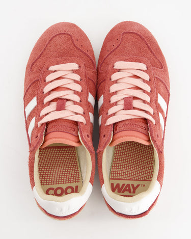 BASKETS FEMME SWITZER ROUGE ROUGE