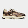 BASKETS FEMME RE-RUN CRACKED MARRON MARRON