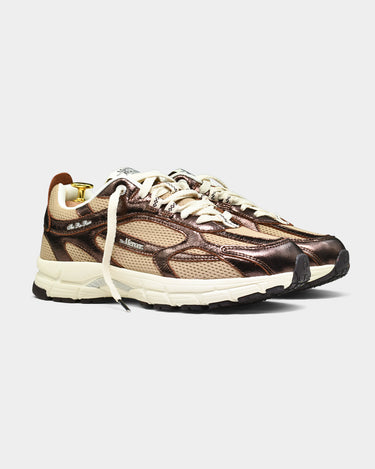 BASKETS FEMME RE-RUN CRACKED MARRON MARRON