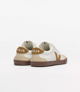 BASKETS FEMME VOLLEY BLANC/BEIGE BLANC/BEIGE