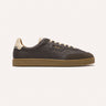 BASKETS HOMME LUMBO LEATHER-SUE MARRON MARRON