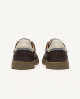 BASKETS HOMME LUMBO LEATHER-SUE MARRON MARRON