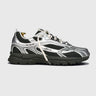 BASKETS HOMME RE-RUN SCRATCHED ARGENT ARGENT