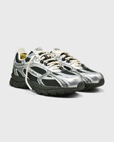 BASKETS HOMME RE-RUN SCRATCHED ARGENT ARGENT
