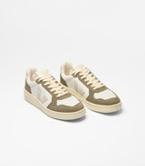 BASKETS HOMME V-82 BLANC/KAKI BLANC/KAKI