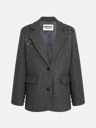 BLAZER FEMME VITTORIA ANTHRACITE ANTHRACITE