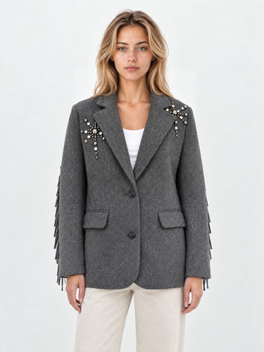 BLAZER FEMME VITTORIA ANTHRACITE ANTHRACITE