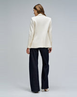 BLAZER FEMME BLAZER BLANC BLANC