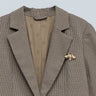 BLAZER FEMME TAUPE TAUPE