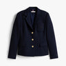 BLAZER FEMME PUNTO TONAL CREST MARINE MARINE