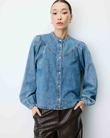 BLOUSE FEMME ANAELLE BLEU CLAIR BLEU CLAIR