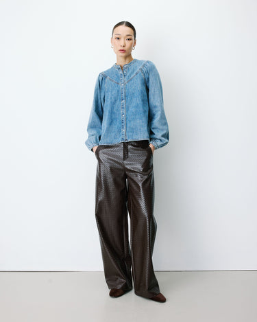 BLOUSE FEMME ANAELLE BLEU CLAIR BLEU CLAIR