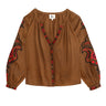 BLOUSE FEMME BARLY NOISETTE NOISETTE
