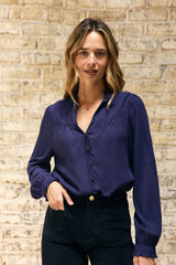 BLOUSE FEMME BOWEN MARINE MARINE