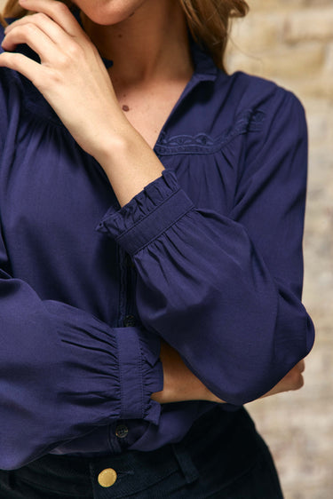 BLOUSE FEMME BOWEN MARINE MARINE