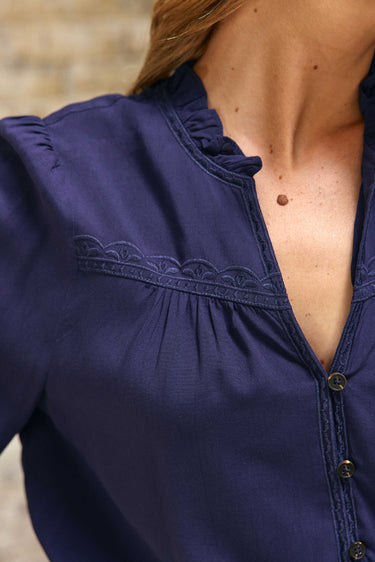 BLOUSE FEMME BOWEN MARINE MARINE