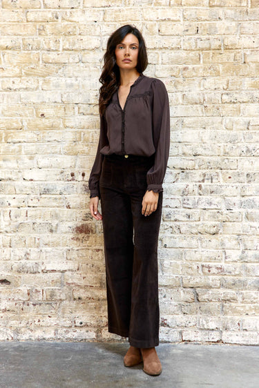 BLOUSE FEMME BOWEN MARRON MARRON