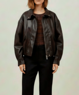 BLOUSON FEMME EVELIS MARRON MARRON