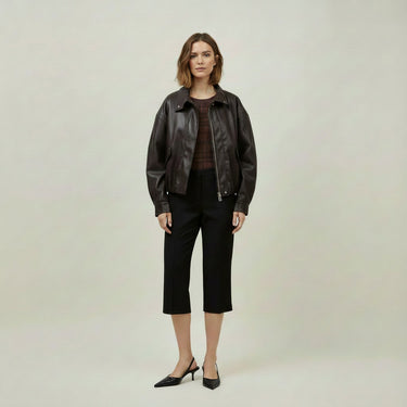 BLOUSON FEMME EVELIS MARRON MARRON