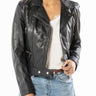 BLOUSON FEMME PANEMA LAMB CASTEL NOIR NOIR
