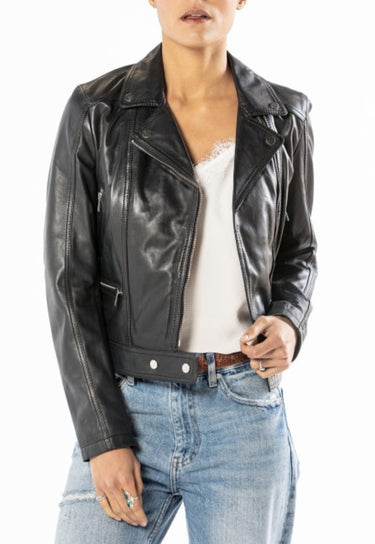 BLOUSON FEMME PANEMA LAMB CASTEL NOIR NOIR