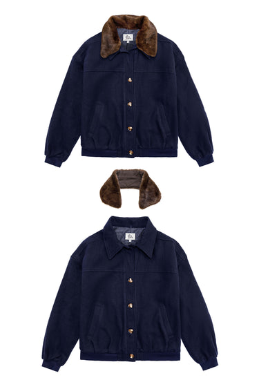 BLOUSON FEMME VIDEL MARINE MARINE
