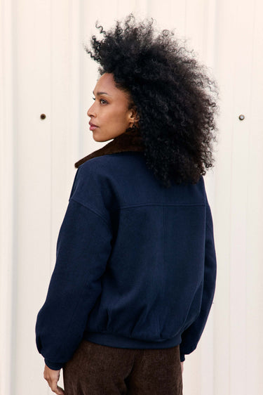BLOUSON FEMME VIDEL MARINE MARINE