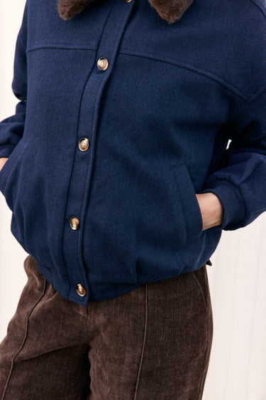 BLOUSON FEMME VIDEL MARINE MARINE