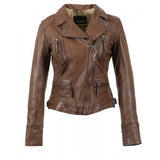 BLOUSON FEMME MOUTON VEGAS COGNAC COGNAC