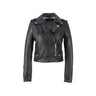 Blouson Oakwood Yoko cuir de mouton noir – vue 1