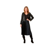 Blouson Oakwood Yoko cuir de mouton noir – vue 4