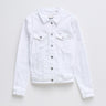 BLOUSON FEMME BLANC BLANC