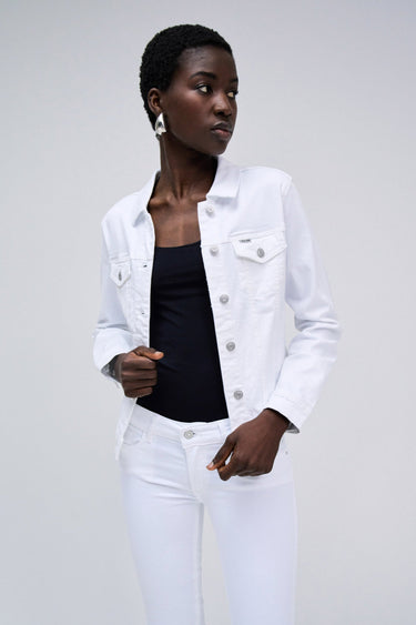 BLOUSON FEMME BLANC BLANC