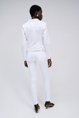 BLOUSON FEMME BLANC BLANC