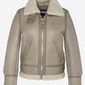 BLOUSON FEMME BEIGE BEIGE