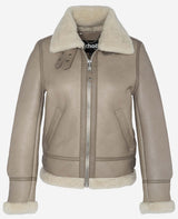 BLOUSON FEMME BEIGE BEIGE