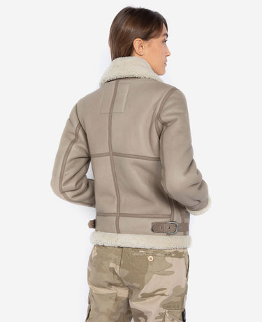 BLOUSON FEMME BEIGE BEIGE