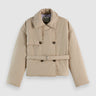 BLOUSON FEMME LIGHTWEIGHT PADDED BEIGE BEIGE