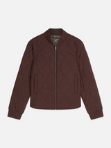 BLOUSON FEMME REVERSIBLE QUILTED MARRON MARRON