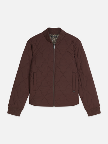 BLOUSON FEMME REVERSIBLE QUILTED MARRON MARRON