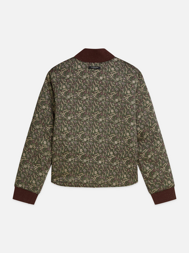 BLOUSON FEMME REVERSIBLE QUILTED MARRON MARRON