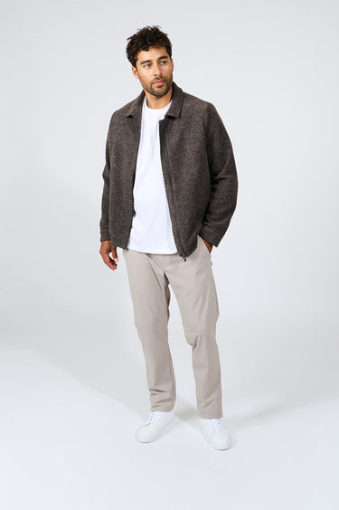 BLOUSON HOMME STEPH SOZZA CHOCOLAT CHOCOLAT