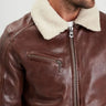 BLOUSON HOMME FAKE FUR DARK COGNAC Dark Cognac