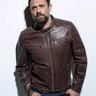 BLOUSON HOMME GAFINO LAMB VITA DARK COGNAC Dark Cognac