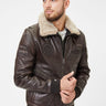 BLOUSON HOMME PILOT MARRON MARRON