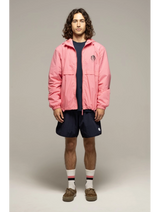 BLOUSON HOMME WINDBREAKER ROSE ROSE