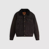 BLOUSON HOMME SHERPA TRUCKER NOIR DELAVE NOIR DELAVE